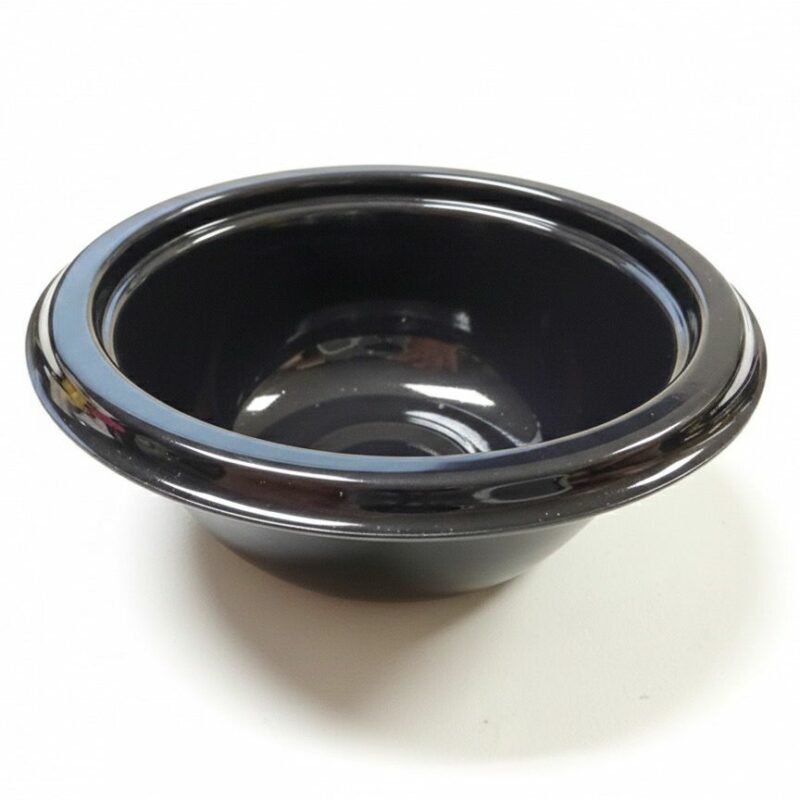 Mini Scodella Finger Food Nera Lucida – 9 cl (90 ml) – Eleganza Total Black