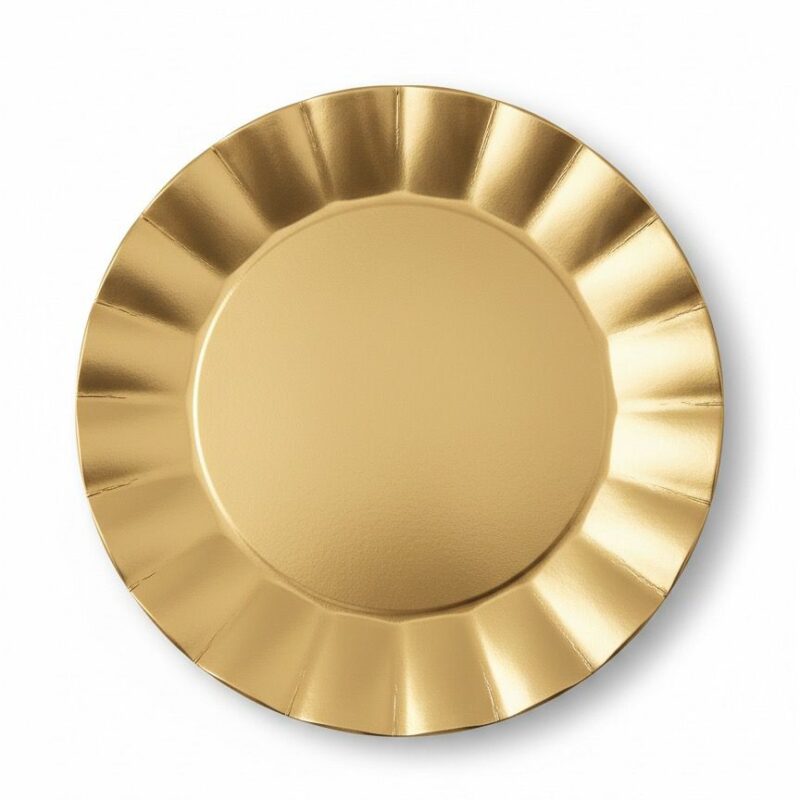 Piatti piani Oro – 6 pezzi – Ø 29 cm