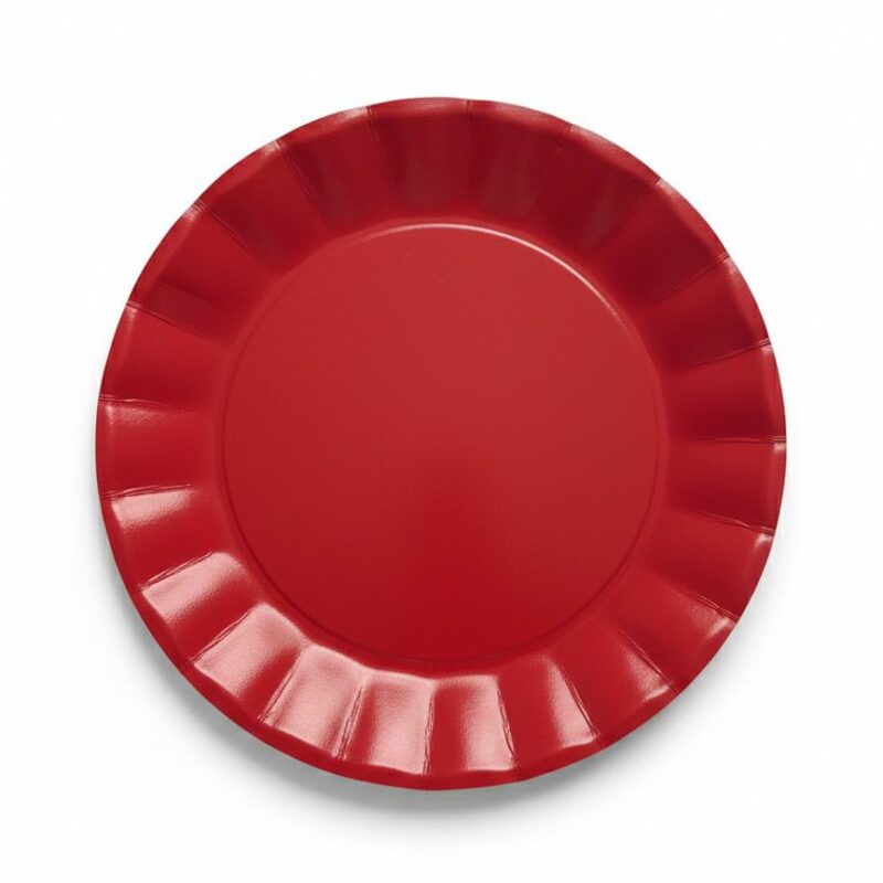 Piatti piani Rossi – 6 pezzi – Ø 29 cm