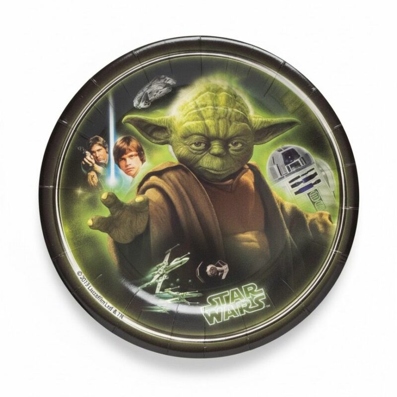 Piatti piani Star Wars Joda – 8 pezzi – Ø 19,5 cm