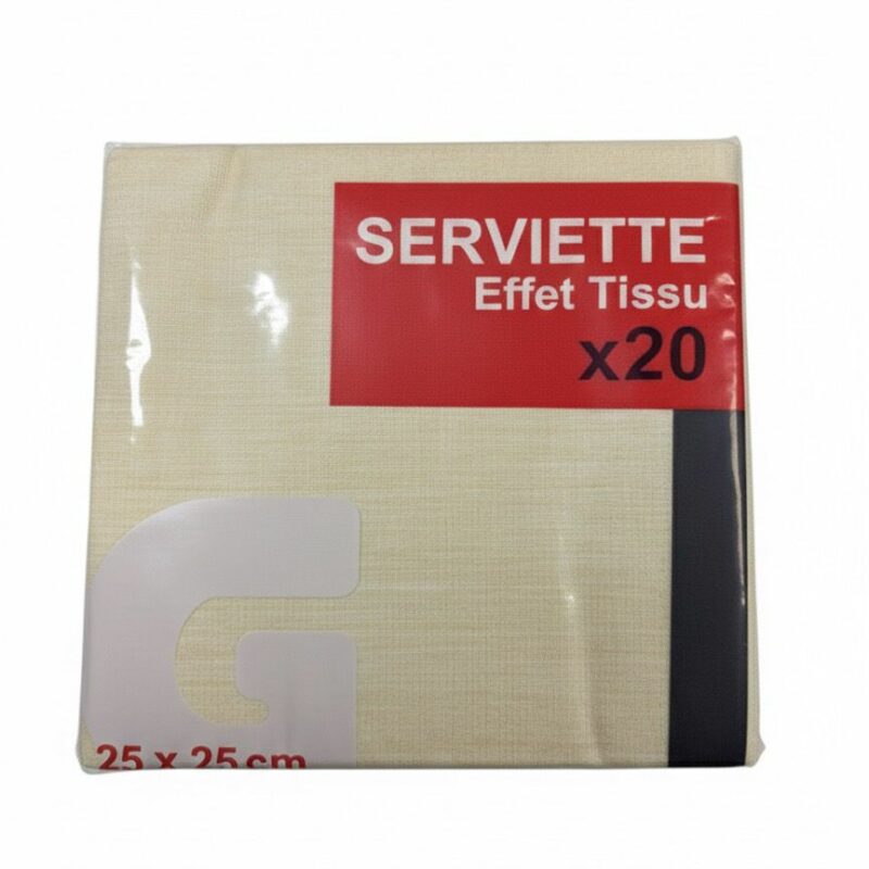 Tovaglioli Effetto Tessuto conf. da 20, 25x25