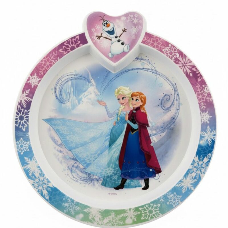 Piatto piano in melanina Frozen – Disney Ø 22,5 cm