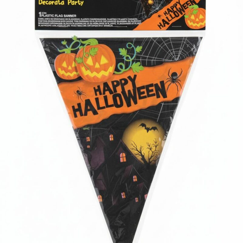 Festone decorativo "Happy Halloween" di Decorata Party 2,3 metri