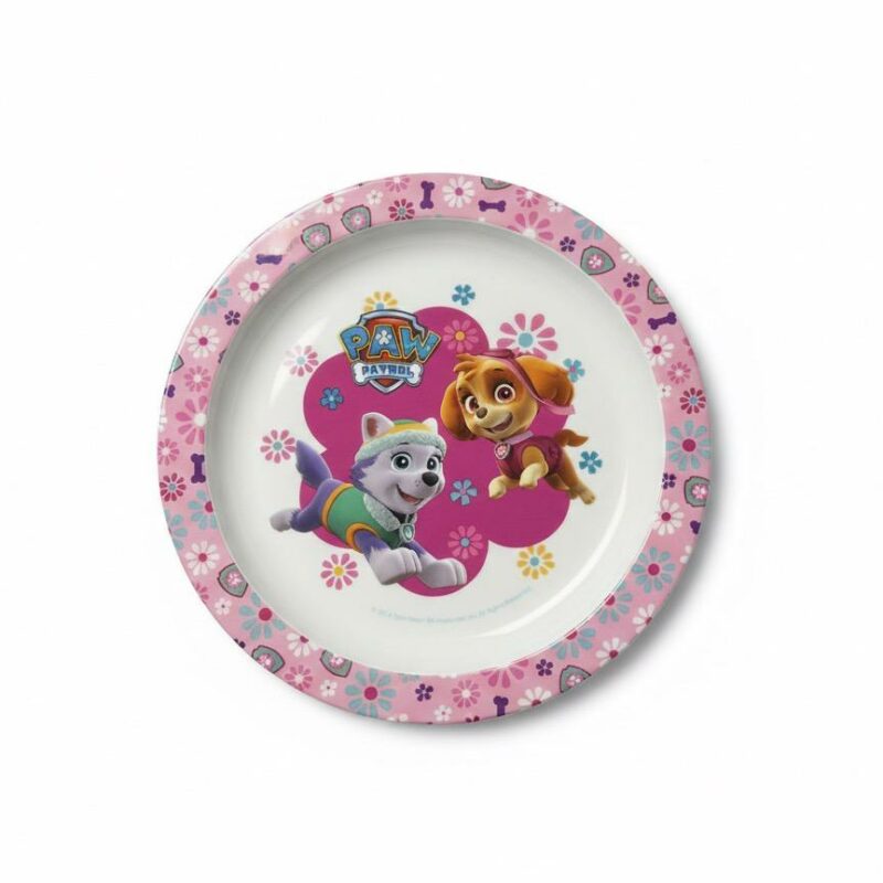 Piatto Melamina Paw Patrol Skye Everest Bambina Ø 22,5 cm Rosa